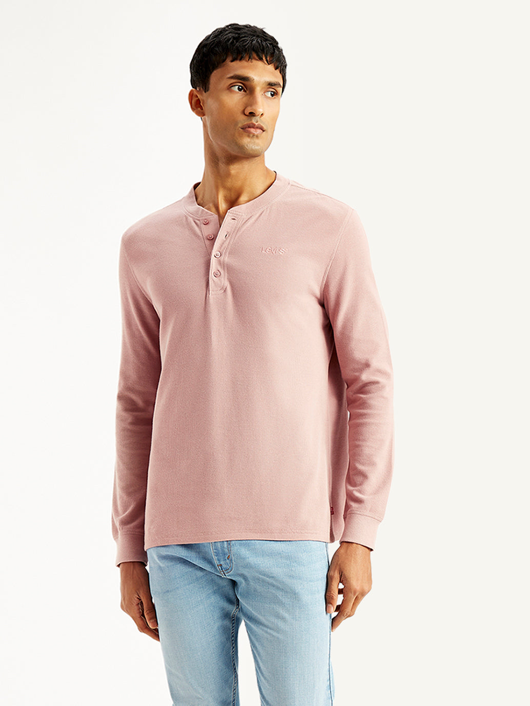 Men's Textured Slim Fit T-Shirt - 83e5e44c-0dd7-4a79-929d-697c50ef1e81 View
