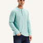 Men's Textured Slim Fit T-Shirt - Side View