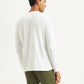 Men's Textured Slim Fit T-Shirt - Back View