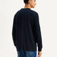Men's Textured Slim Fit T-Shirt - Back View