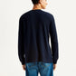 Men's Solid Slim Fit T-shirt - Back View