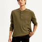 Men's Solid Slim Fit T-Shirt - Front View