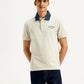 Men's Typographic Print Slim Fit Polo T-Shirt - 20 View