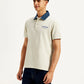 Men's Typographic Print Slim Fit Polo T-Shirt - 20 View