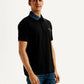 Men's Solid Slim Fit T-shirt - Side View