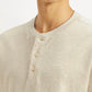 Men's Textured Slim Fit T-Shirt - Detail View