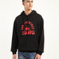 Men's Solid Black Hooded Sweatshirt - d7ed8a27-8ede-4a35-a031-ac87ef5e5eed View