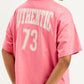 Women's Solid Loose Fit T-Shirt - Detail View