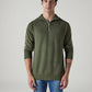 Men's Solid Regular Fit Jersey Sweater - Front View