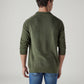 Men's Solid Regular Fit Jersey Sweater - Back View