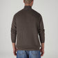 Men's Solid Regular Fit Sweater - Back View