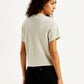 Women's Solid Regular Fit T-Shirt - Back View
