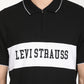 Men's Brand Logo Slim Fit  Polo T-shirt - Detail View