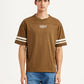 Men's Graphic Print Loose Fit T-shirt - Front View