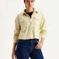 Women's Solid Regular Fit Denim Shirt - Styleshot View