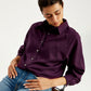 Women's Solid Relaxed Fit Denim Shirt - Elevated View