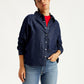 Women's Solid Regular Fit Denim Shirt - Styleshot View