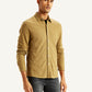 Men's Solid Slim Fit Shirt - Side View