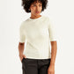 Women's Textured Crew Neck Top - Front View