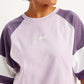 Women's Colorblock Loose Fit T-Shirt - Detail View