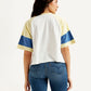Women's Colorblock Relaxed Fit T-shirt - Back View