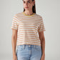 Women's Striped Regular Fit T-Shirt - Front View