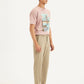 Men's Beige Regular Fit Trousers - ec4d8e83-de72-490e-a661-23da6ca0a826 View