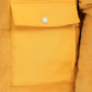 Men's Quilted Yellow Spread Collar Puffer Jacket - 6 View