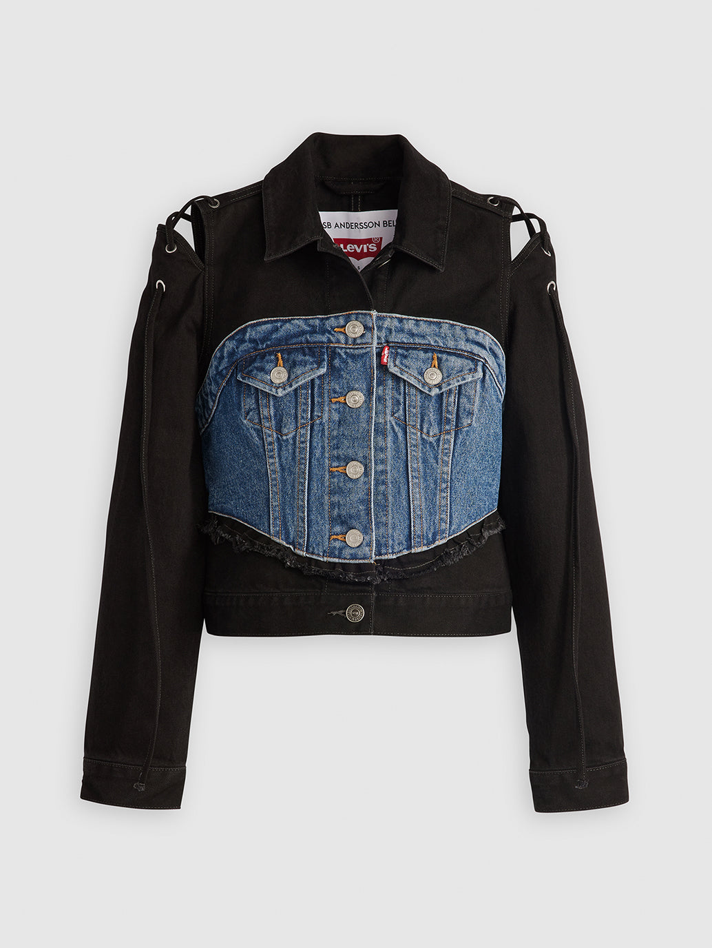 Levi’s® x ADSB Andersson Bell Half Denim Trucker Jacket - 1 View