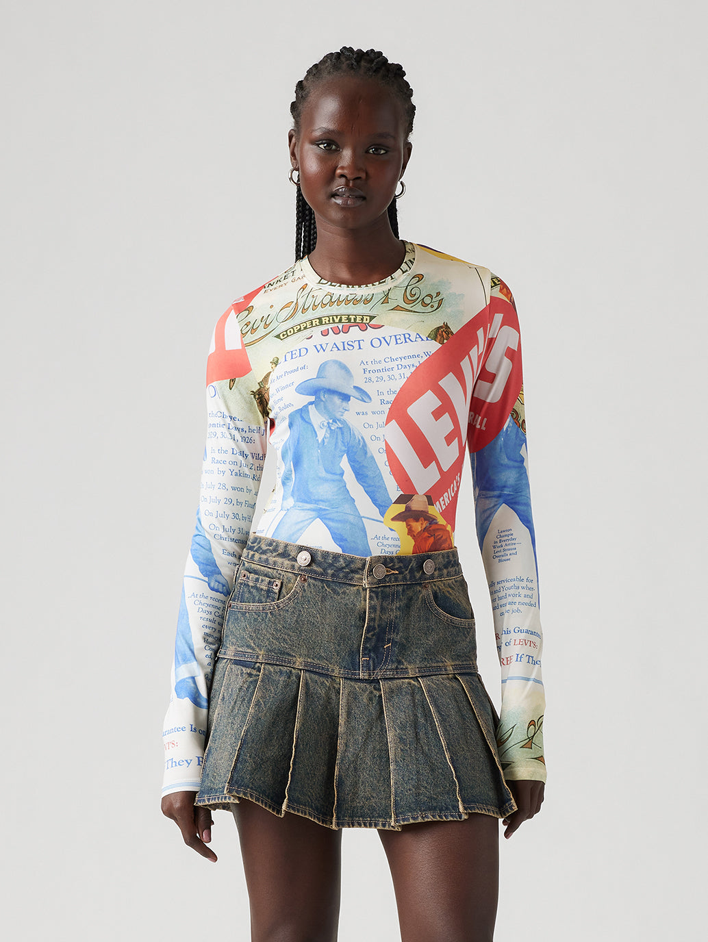 Levi’s® x ADSB Andersson Bell SecondSkin Top - Front View