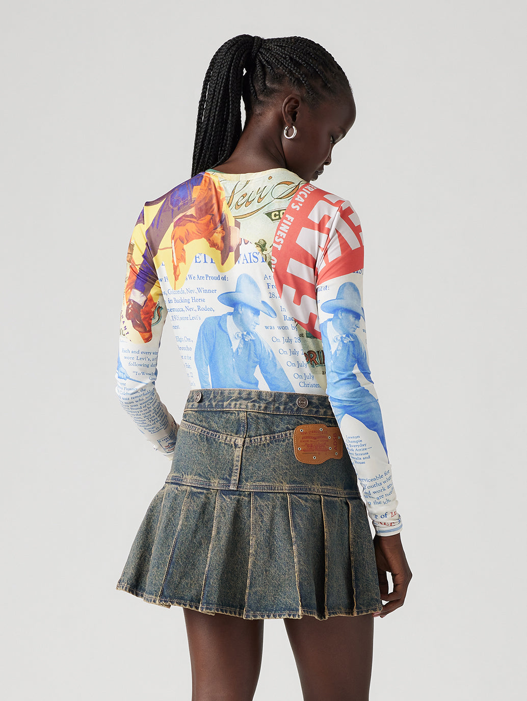 Levi’s® x ADSB Andersson Bell SecondSkin Top - Back View