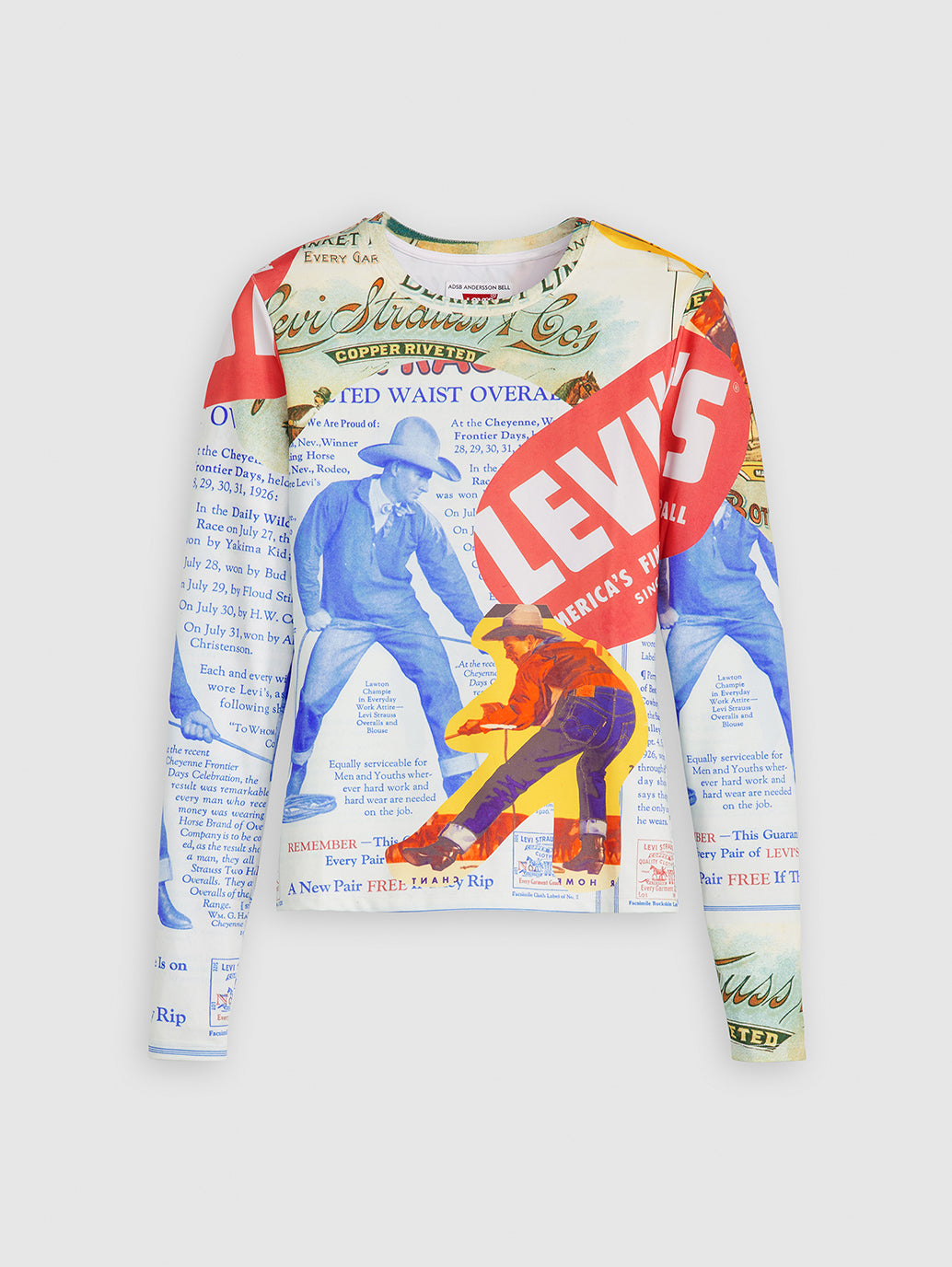 Levi’s® x ADSB Andersson Bell SecondSkin Top - Flatlay View