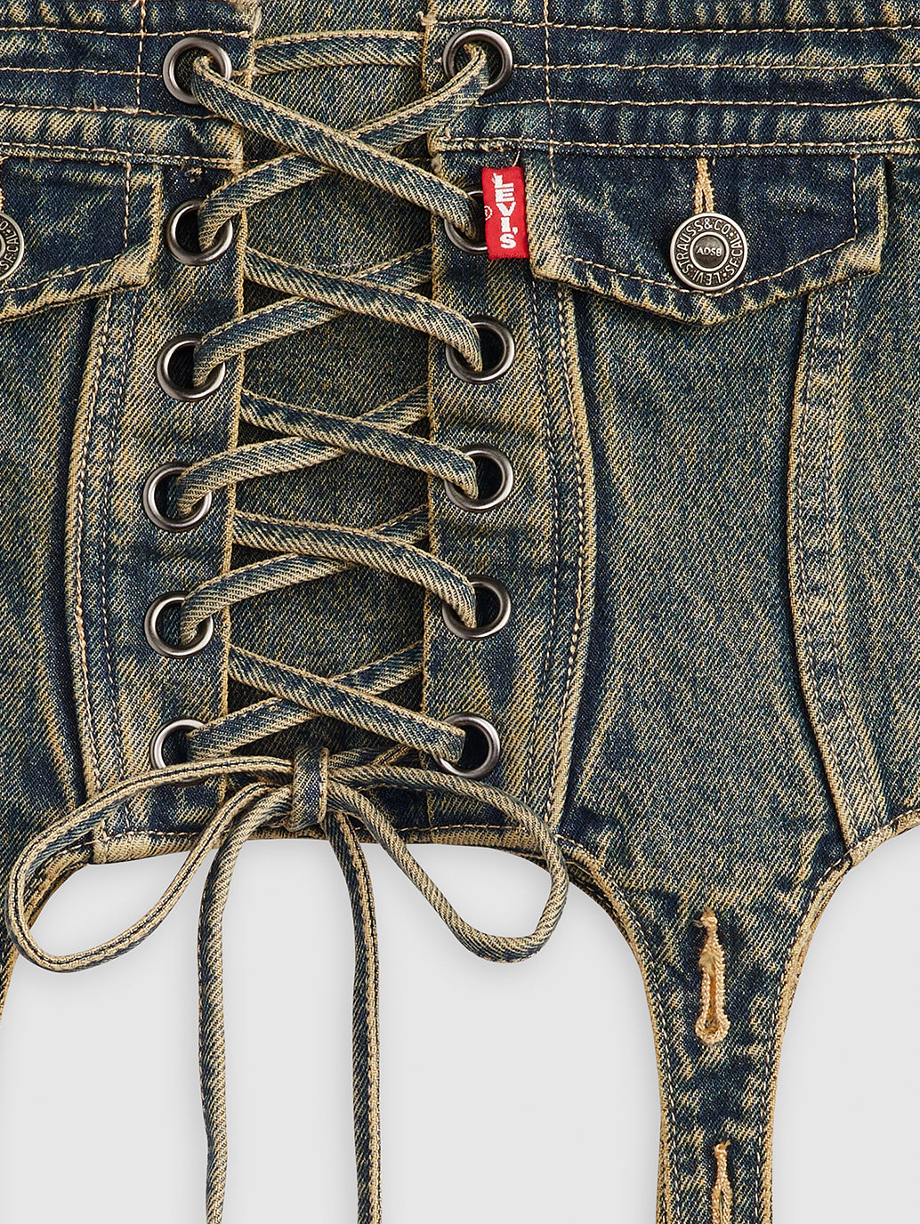 Levi’s® x ADSB Andersson Bell Denim Corset - Details2 View