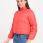 Women's Solid Regular Fit Jacket - jpg View