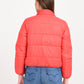 Women's Solid Regular Fit Jacket - bac View