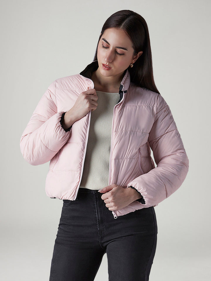 Women's Quilted Relaxed Fit Reversible Jacket