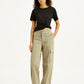 Women's Mid Rise Baggy Fit Cargo Trousers - Styleshot View