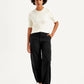 Women's Mid Rise Baggy Fit Cargo Trousers - Front View