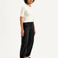 Women's Mid Rise Baggy Fit Cargo Trousers - Side View