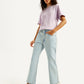 Women's Blue Wedgie Bootcut Fit Mid Rise Jeans - Elevated View