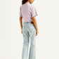 Women's Blue Wedgie Bootcut Fit Mid Rise Jeans - Back View