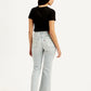 Women's Light Blue Wedgie Bootcut Fit Mid Rise Jeans - Back View