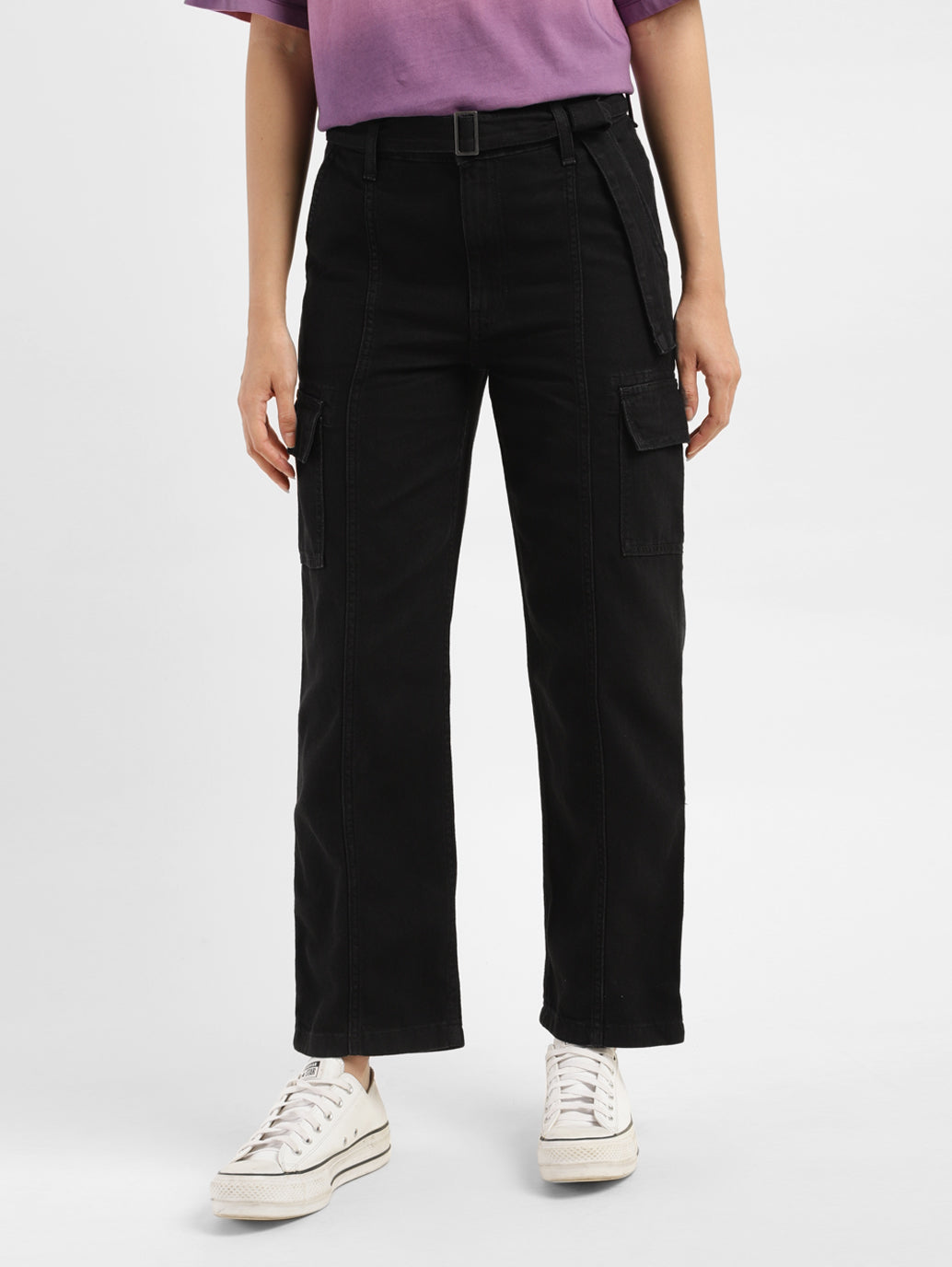 Women's Mid Rise 94 Baggy Fit Cargo Jeans - f5069e98-85f6-47e7-bc02-94643625d217 View