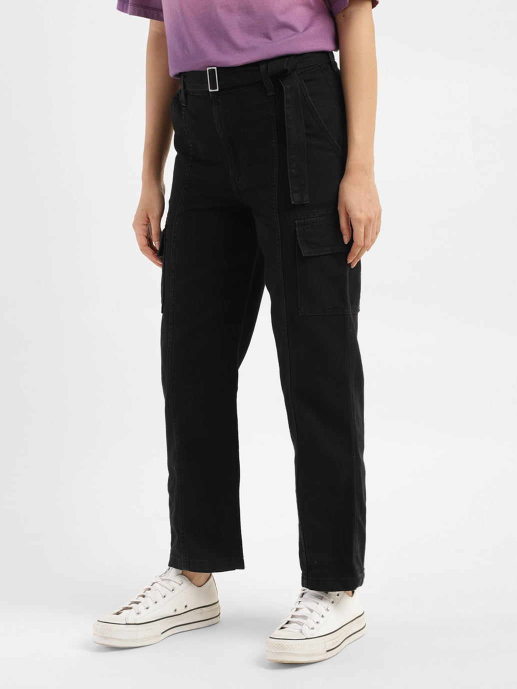 Women's Mid Rise 94 Baggy Fit Cargo Jeans - e06dbebb-7ae5-4840-b64b-a600d549a3b5 View