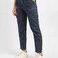 Women's Mid Rise Navy Cargo Jeans - fa7c4b42-90c1-47d6-b9fb-f9f85a8ef3e9 View