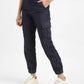 Women's Mid Rise Indigo Cargo Trousers - 799f1cab-60ae-48a6-a8b0-987bf19a92bf View