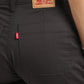 Women's Mid Rise Brown Cargo - BackDetails View