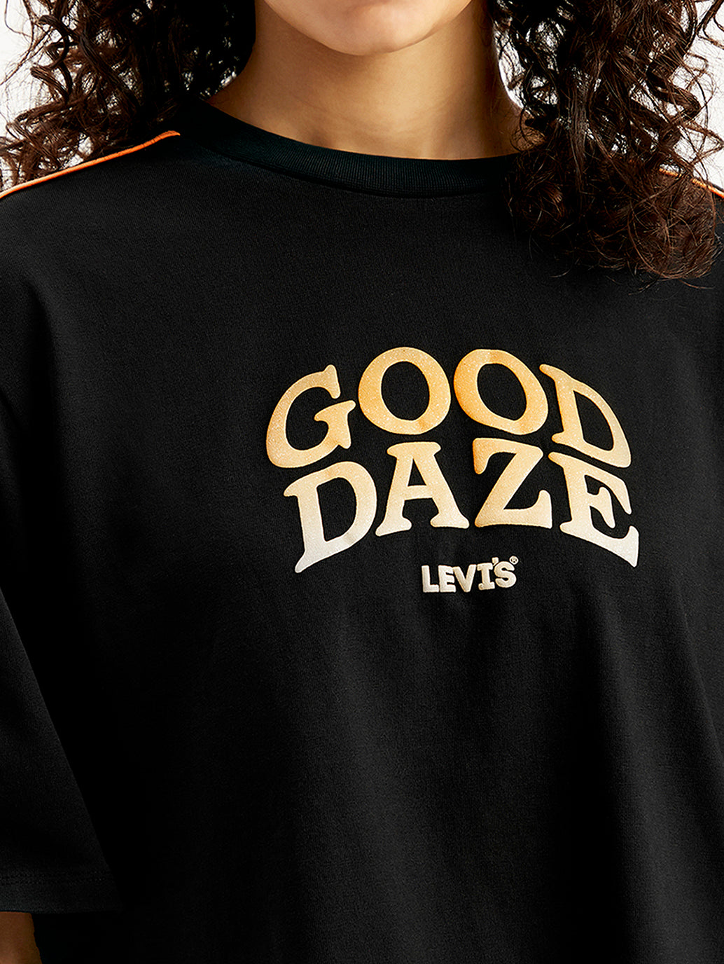 Women's Typographic Print Loose Fit T-Shirt - 7a851dd3-6e76-45f6-a4c3-11362aae3ad5 View