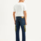 Men's 541 Tapered Fit Navy Cargo Jeans - Back View