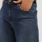 Women's Blue Wide Leg Fit High Rise Jeans - b36498b6-914b-46ea-839b-4fe9108f1729 View